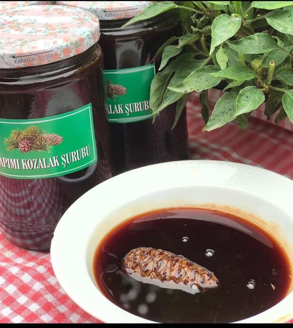 1 litre Kozalak Şurubu